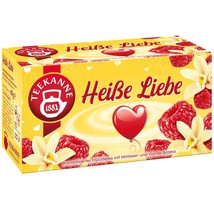 Teekanne Heisse Liebe Tea 20 tea bags Made in Germany FREE SHIP DaMaGeD - £6.27 GBP
