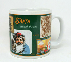 Vintage SantaThrough The Ages Coffee Mug Avon Gallery Originals W/Box - £10.14 GBP