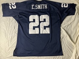 Mitchell &amp; Ness Emmitt Smith Dallas Cowboys Vintage Throwback Jersey Sz ... - $1,120.91 MXN