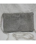 Amber Scents Women Silver Clutch One Size 8&quot; X 5&quot; - $38.01 CAD
