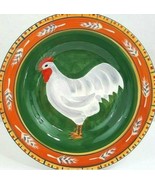 Dept. 56 Serving Bowl 12 1/2&quot; x 1 1/2&quot; Rooster Motif  NWT - £12.53 GBP