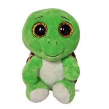 Ty Beanie Boos Turbo Turtle Plush Glitter Eyes Stuffed Animal 2022 6&quot; - £16.73 GBP