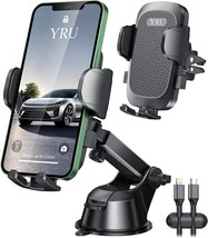 Phone Holder for Car, Car Mount Holder, Universal Phone Stand 360 Adjustable - £14.67 GBP