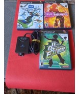 PlayStation 2 Eye Toy Camera With 3 Games complete Tested Groove antigra... - $28.66