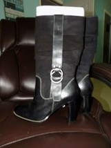 Nine West Black Bilmar Boots Size 10M Women&#39;s New Read Below - £76.51 GBP