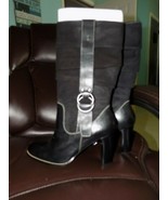 NINE WEST BLACK BILMAR BOOTS SIZE 10M WOMEN&#39;S NEW READ BELOW - $161.00 CAD
