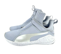 Puma Fierce Women&#39;s Trainer High Top Halogen Blue Sneakers Sz 7.5 SH33. - £68.80 GBP