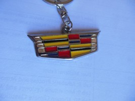 Cadillac  Logo ** Keychain ** Chrome Metal   * Free  Shipping - €11,82 EUR