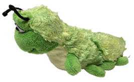 Ganz Webkinz Green Beanie Plush Caterpillar Stuffed No Code 11 in - £8.05 GBP