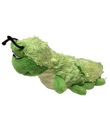 Ganz Webkinz Green Beanie Plush Caterpillar Stuffed No Code 11 in - £7.92 GBP