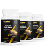 3 Pack Vigor Smart, helps concentration and focus-60 Capsules x3 - $98.99