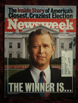 NEWSWEEK November 20 2000 George W Bush Al Gore Close Election Florida - £6.82 GBP
