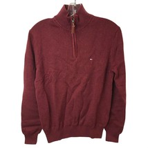Tommy Hilfiger Men&#39;s Cotton Quarter Zip Sweater (Size XS) - £51.06 GBP