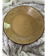 RUSTIC ROOSTER 13” SERVING/SALAD BOWL GOLD PRE-OWNED PRISTINE MINT CONDITION - $39.32