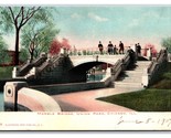 Marble Bridge Lincoln Park Chicago Illinois IL UNP UDB Postcard U19 - $1.93