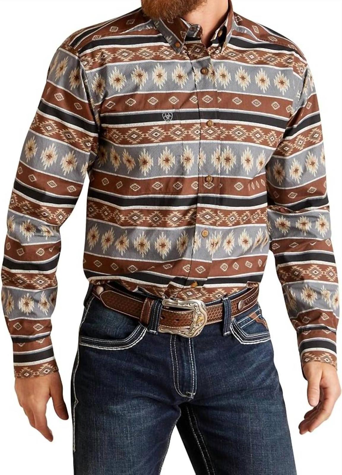 Ariat Fitted Nelly Quiet Long Sleeve Shirt Size 2XL - $47.52