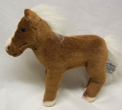 Russ Yomiko Classics Brown &amp; White Palomino Horse 10&quot; Plush Stuffed Animal Toy - £15.57 GBP