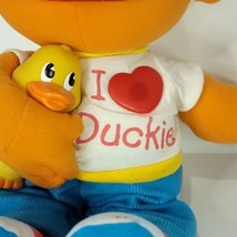 Tyco Magic Light Up Ernie Sesame Street Musical Sings Plush I Love Rubber Duckie - £23.72 GBP
