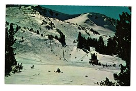 Vintage Mammoth Mountain Chairlift Postcard Vacation Winter Ski Snow California - £7.34 GBP