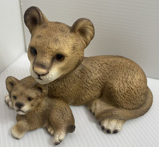 Harvey Know Lion Cub Figure Figurines 6.25 By 3.75” Vintage 1983 - £10.79 GBP