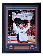 Alexander Ovechkin Signed Framed 16x20 Capitals Stanley Cup Photo Fanatics - £265.57 GBP