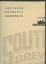 Southend Brewery &amp; Smokehouse Menu 1990&#39;s Charleston South Carolina  - £14.27 GBP