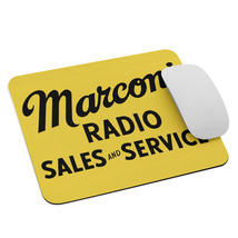 Vintage Marconi Radio Mouse Pad – “Sales and Service” – Retro Radio Styl... - $9.97