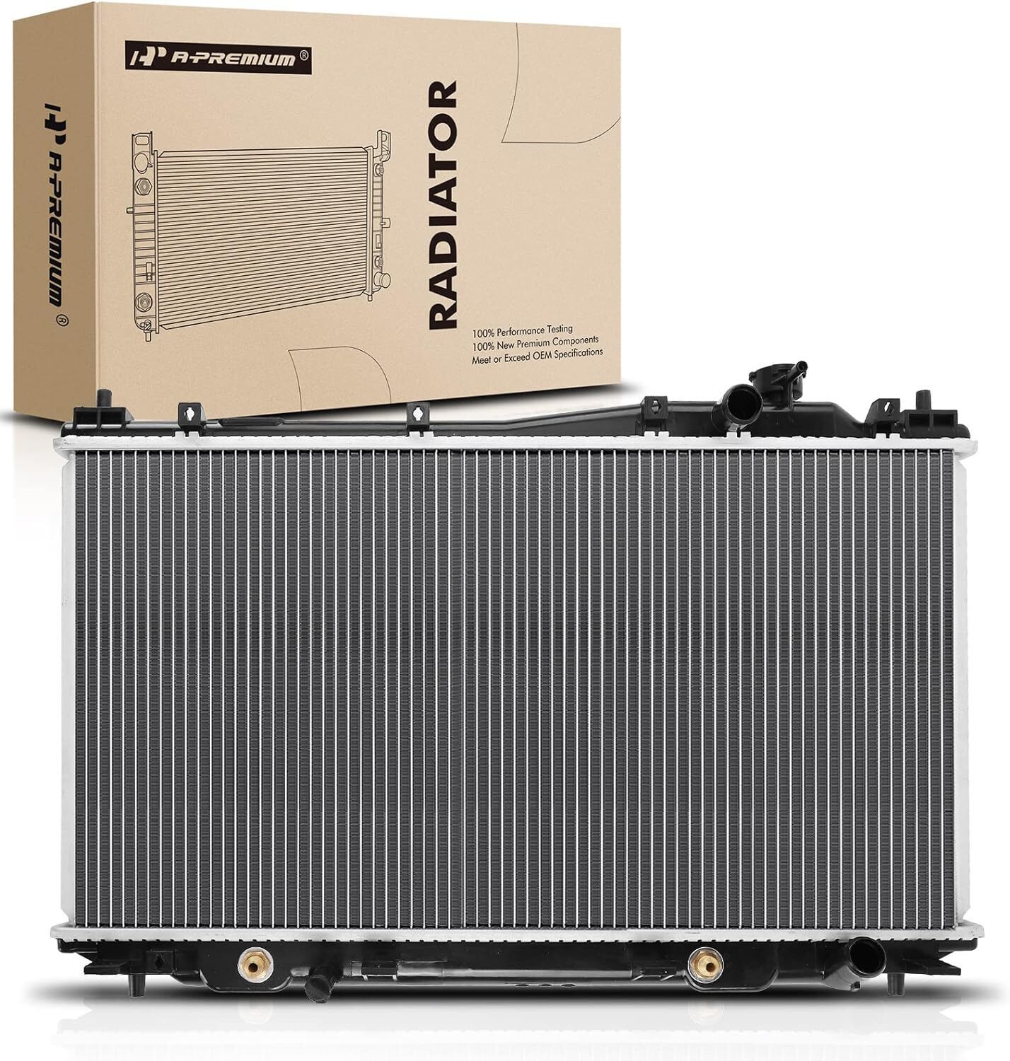 APM Engine Coolant Radiator Assembly with Transmission Oil Cooler ...