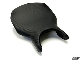 Ducati 749 Seat Cover 2003 2004 2005 2006 Black Carbon Fiber Look Luimoto - $59.77