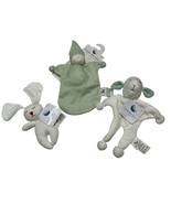 Under the Nile Organic Unisex Baby Lovey Security Toy Binky Rabbit Lamb ... - £21.19 GBP