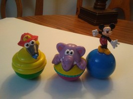 Playskool weebles 2003 2004 and Mickey mouse - $14.24