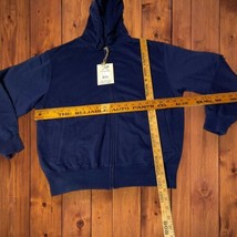 NWT Rothco Blue Adult Size Small Hoodie, Full Zipper Sweatshirt Comfortable - £14.16 GBP