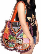 Women Shoulder Bag Tribal Patchwork Gypsy Hippie Bag Boho Tote Handbags GB25 - £19.69 GBP