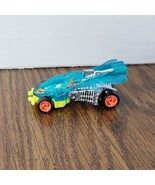 1994 Hot Wheels Top Speed Twisting Body Shock Rod Blue/Green - $93.89 MXN