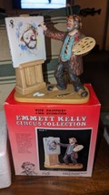 Dave Grossman, Emmett Kelley Figurine, &quot;The Self Portrait&quot; 1986  - £32.14 GBP