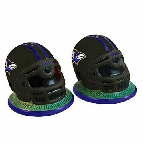 Primary image for NFL Baltimore Ravens Helmet Salt and Pepper Shakers
