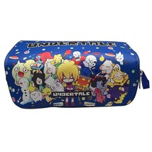 Undertale Cosplay Pen Pencil Case  Student School Stationery Box Cosmetic Makeup - £18.86 GBP
