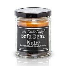 Bofa Deez Nutz- Funny- Banana Nut Bread n Hazelnut Vanilla- Scented Cand... - $40.41