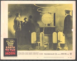 From Earth to the Moon 11x14 Lobby Card #8 Sci-Fi Joseph Cotten George Sanders - £30.90 GBP