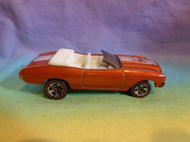 Vintage 1998 Hot Wheels Redline 1970 Chevelle SS Convertible Metallic Orange - £7.94 GBP