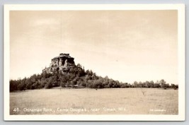 WI Chinaman Rock Camp Douglas Near Tomah RPPC Luckenbill Photo Postcard V26 - £6.77 GBP