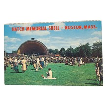 Postcard Hatch Memorial Shell Storrow Drive Outdoor Concerts Boston MA C... - £5.42 GBP