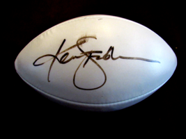 Ken Kenny Stabler Oakland Raiders Hof Qb Signed Auto Wilson Nfl Football Jsa - £311.49 GBP