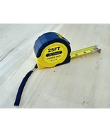 Easy Read SAE / Fraction  25 ft x 1&quot; Retractable Measure Tape W/ Blade Lock - $15.88