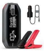 Fanttik T8 MAX Jump Starter, Battery Clamps, Charger Adapter &amp; Storage CASE - £289.91 GBP