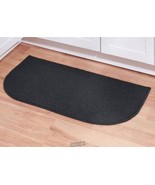 Berber 18&quot;x 36&quot; Wedge Rug Black - $271.12 MXN