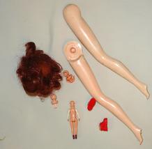 Doll Parts display r repair vintage Barbie legs w extras head feet shoes neck + - £6.28 GBP