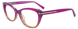 EASYCLIP EC425 Eyeglasses Eye Glasses 030 Fuchsia Authentic New 54mm Unisex - $179.98