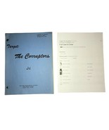Vintage and Rare &quot;Target: The Corruptors TV Series Script - £3,154.03 GBP
