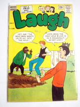 Laugh Comics #136 1962 VG Mole Man Cover, Fly Girl Story Archie Comics - £15.94 GBP